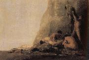 Francisco Goya Cannibals preparing their victims oil on canvas